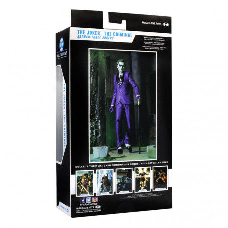 Mc Farlane - DC Multiverse - El Joker: El Criminal - Batman: Three Jokers 1/12