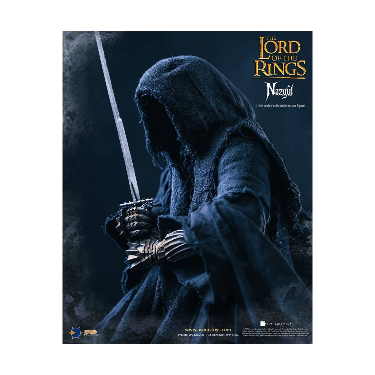 Asmus Toys - El Señor de los Anillos 1/6 Nazgûl - Ringwraith - LOTR
