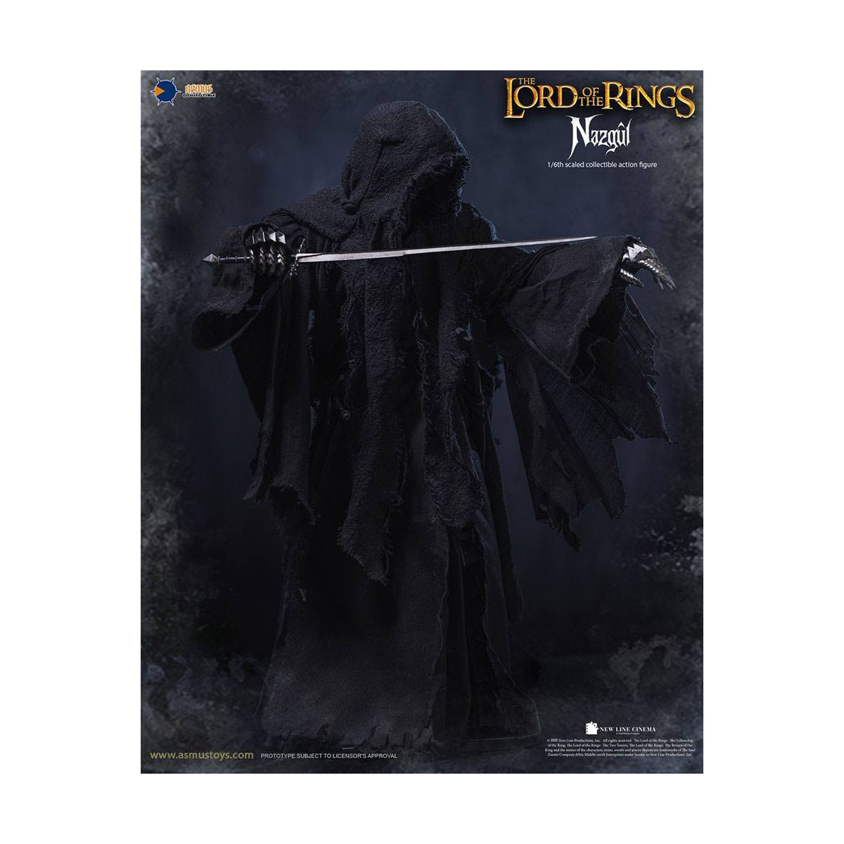 Asmus Toys - El Señor de los Anillos 1/6 Nazgûl - Ringwraith - LOTR