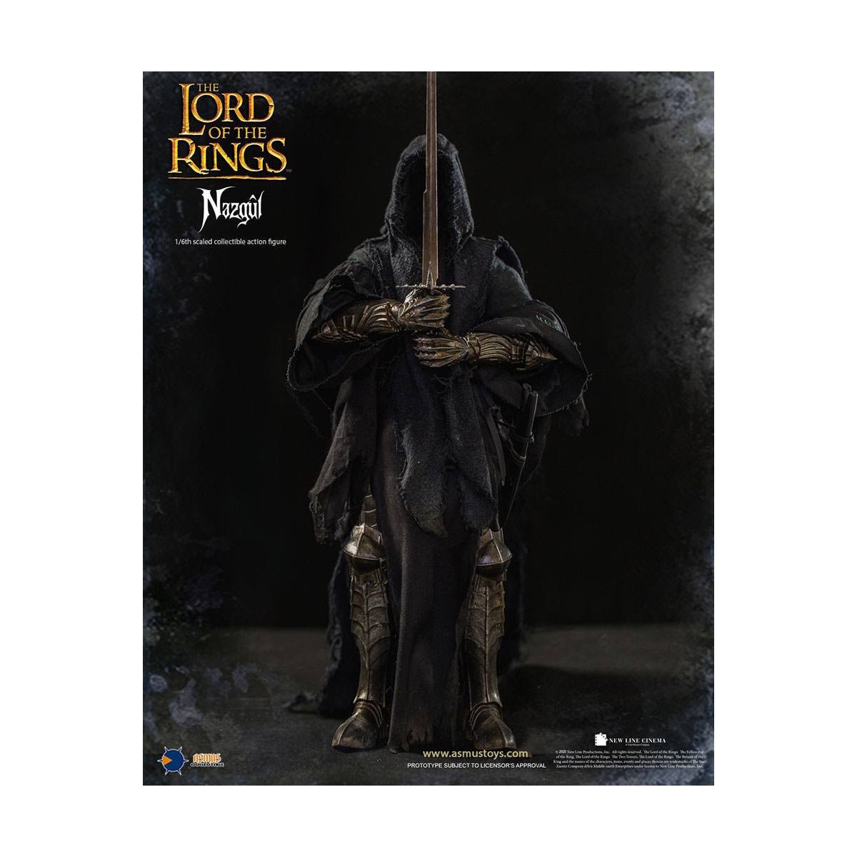 Asmus Toys - El Señor de los Anillos 1/6 Nazgûl - Ringwraith - LOTR