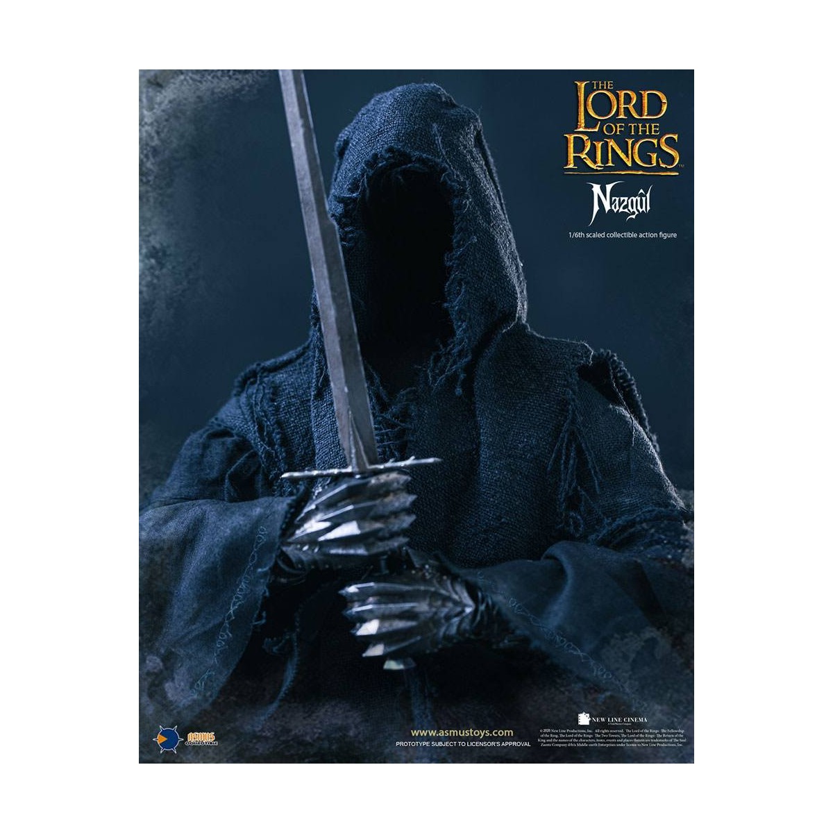 Asmus Toys - El Señor de los Anillos 1/6 Nazgûl - Ringwraith - LOTR