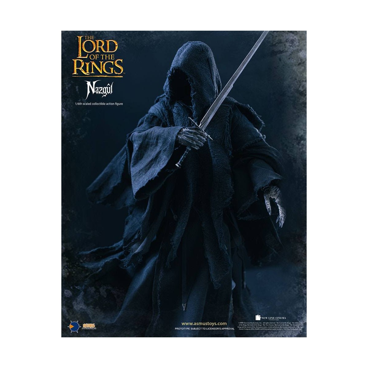 Asmus Toys - El Señor de los Anillos 1/6 Nazgûl - Ringwraith - LOTR