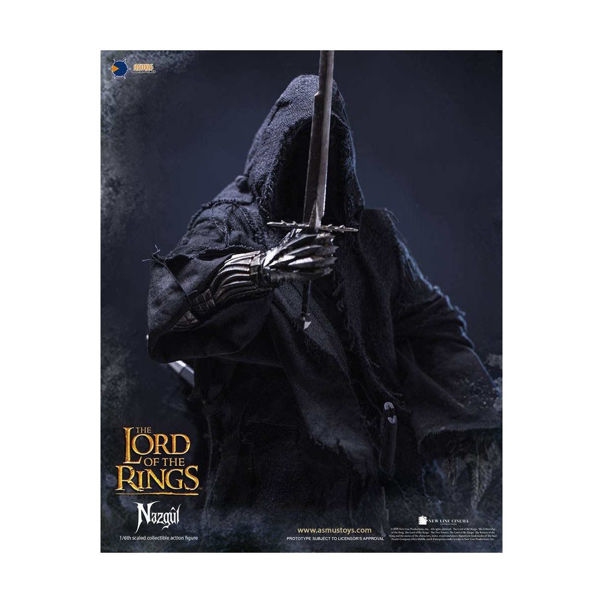 Asmus Toys - El Señor de los Anillos 1/6 Nazgûl - Ringwraith - LOTR