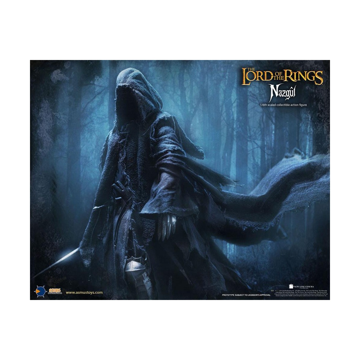 Asmus Toys - El Señor de los Anillos 1/6 Nazgûl - Ringwraith - LOTR