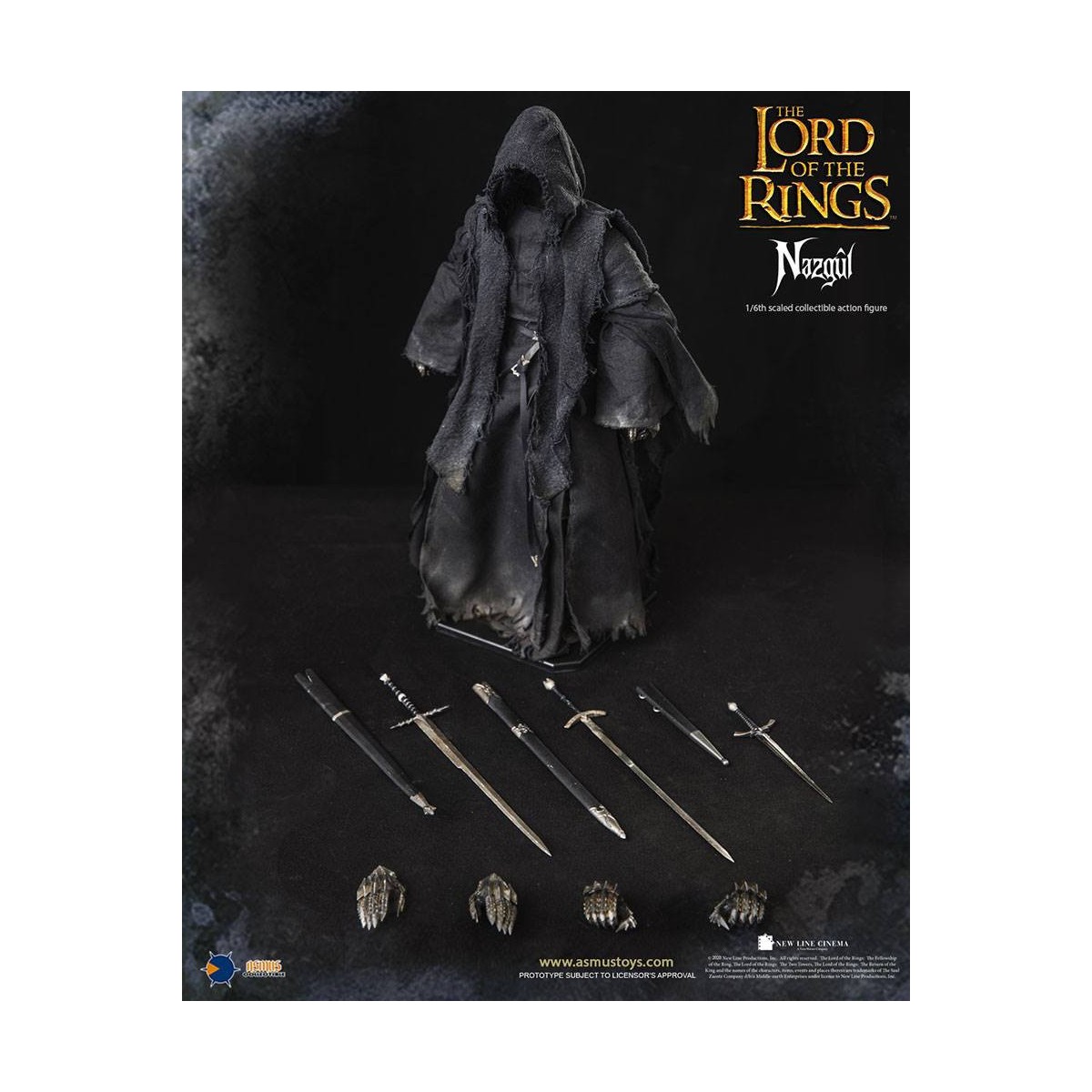 Asmus Toys - El Señor de los Anillos 1/6 Nazgûl - Ringwraith - LOTR