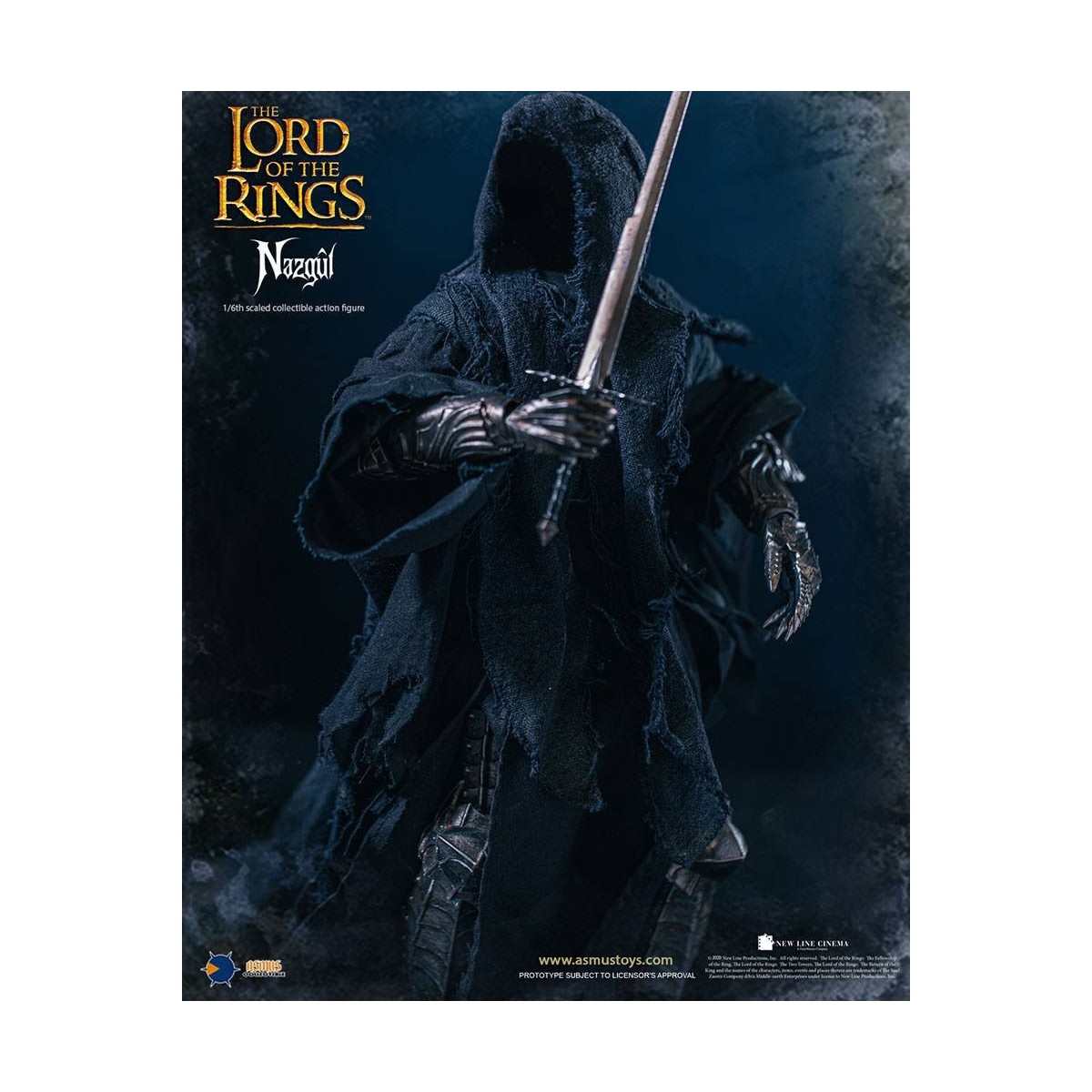 Asmus Toys - El Señor de los Anillos 1/6 Nazgûl - Ringwraith - LOTR