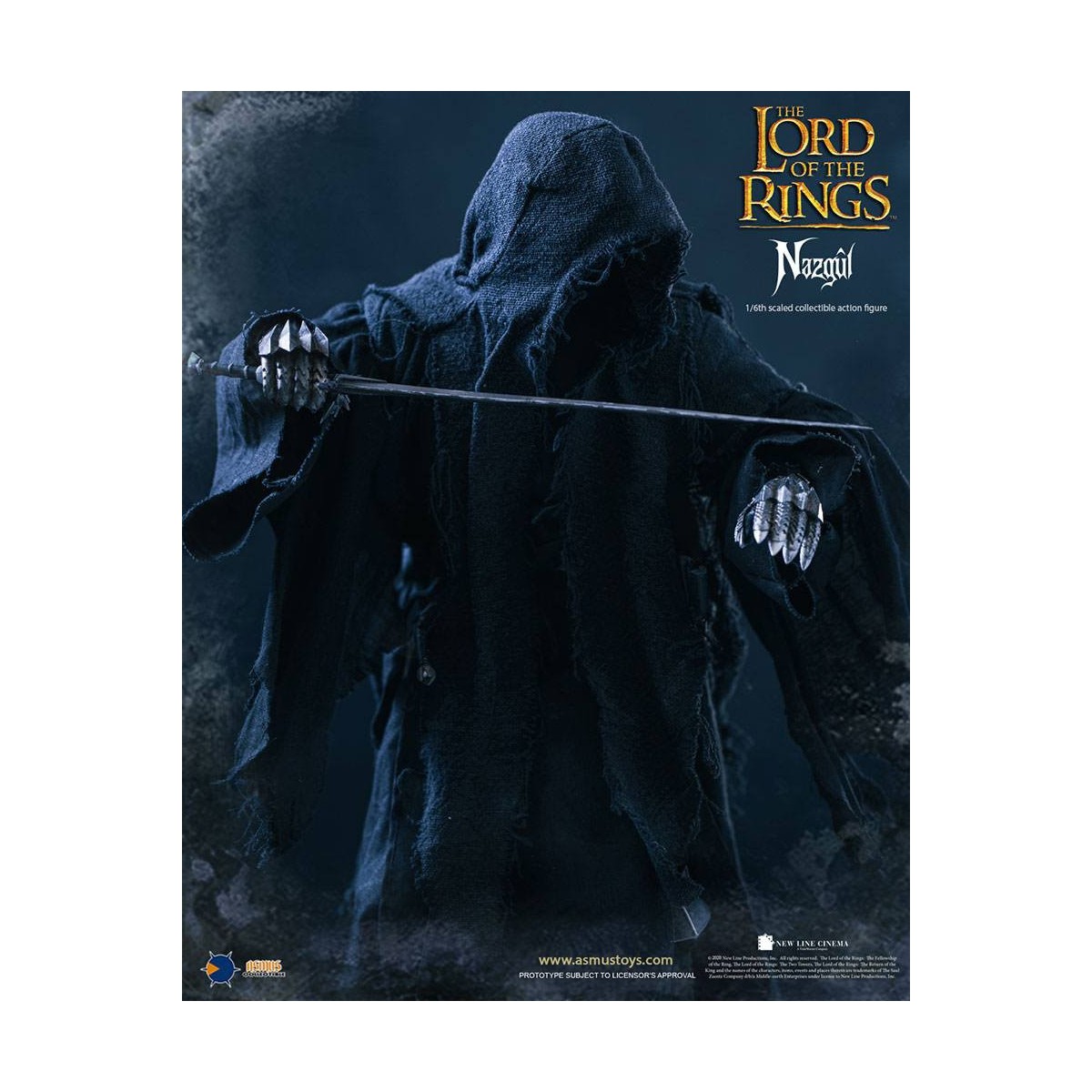 Asmus Toys - El Señor de los Anillos 1/6 Nazgûl - Ringwraith - LOTR
