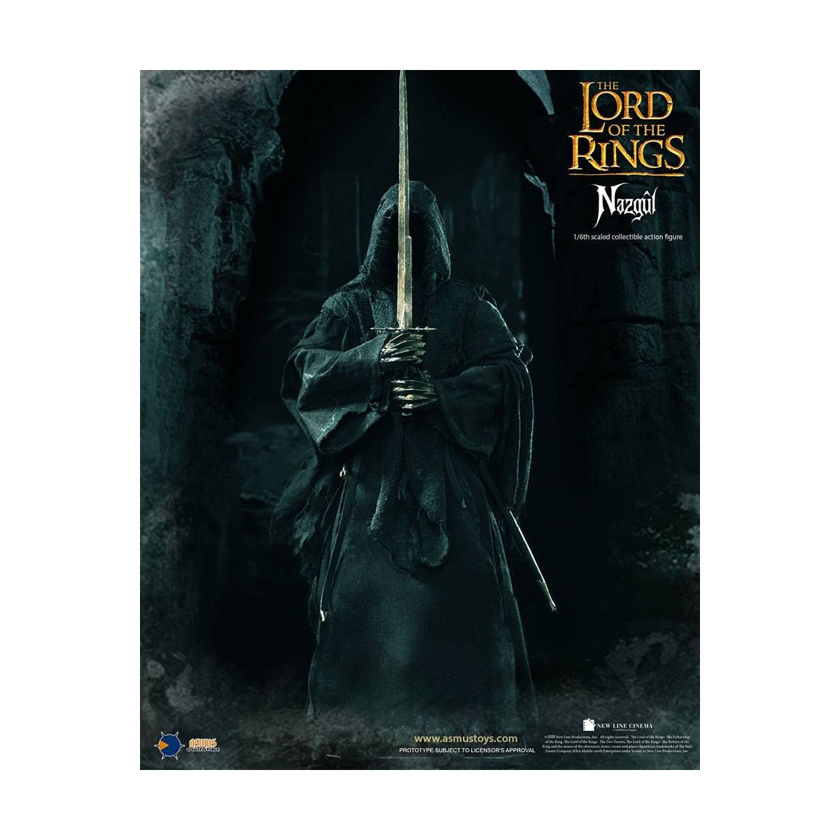 Asmus Toys - El Señor de los Anillos 1/6 Nazgûl - Ringwraith - LOTR