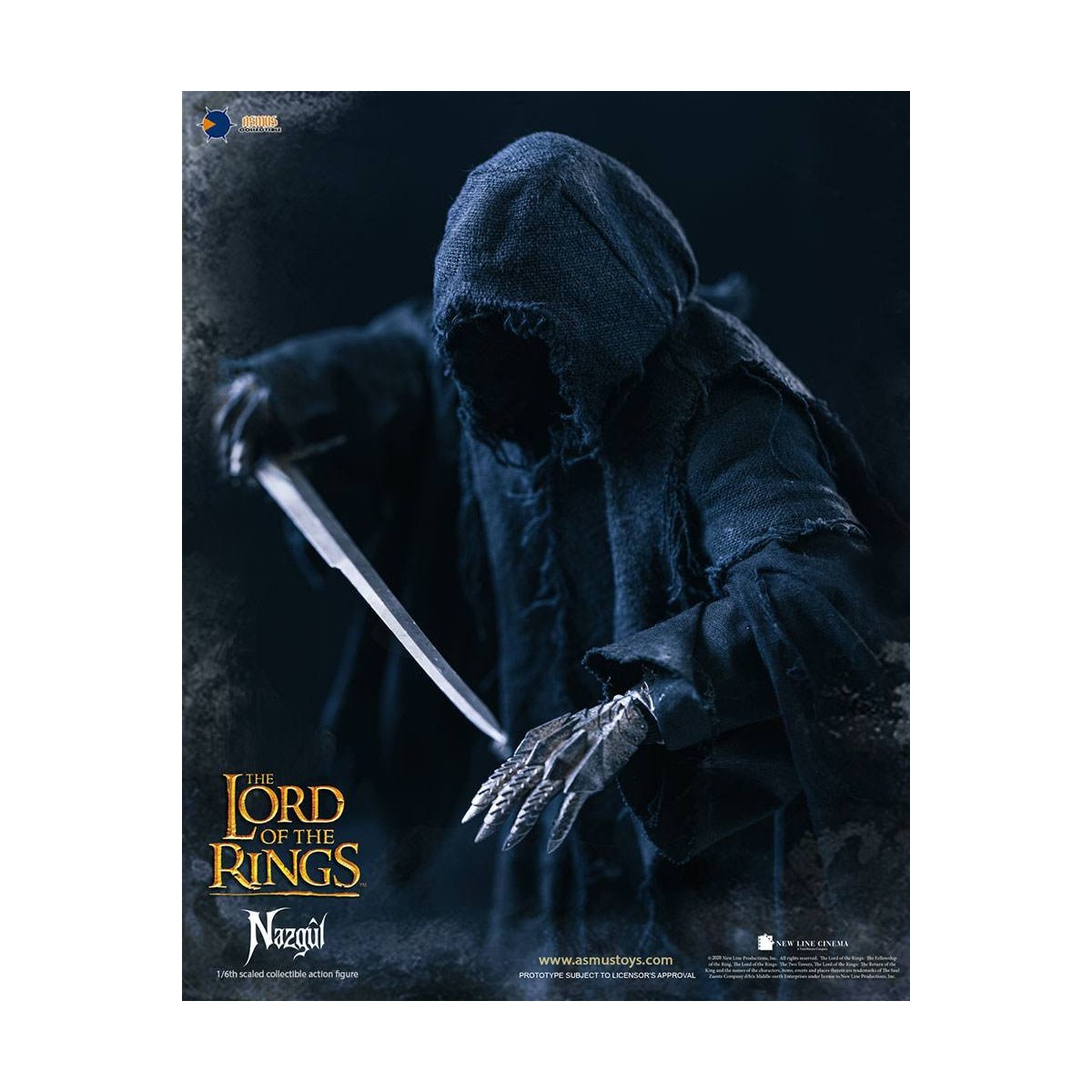 Asmus Toys - El Señor de los Anillos 1/6 Nazgûl - Ringwraith - LOTR