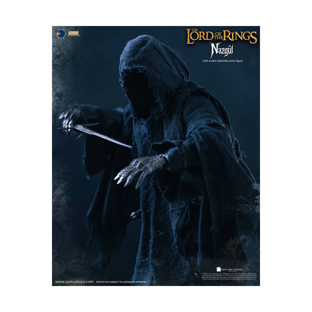 Asmus Toys - El Señor de los Anillos 1/6 Nazgûl - Ringwraith - LOTR