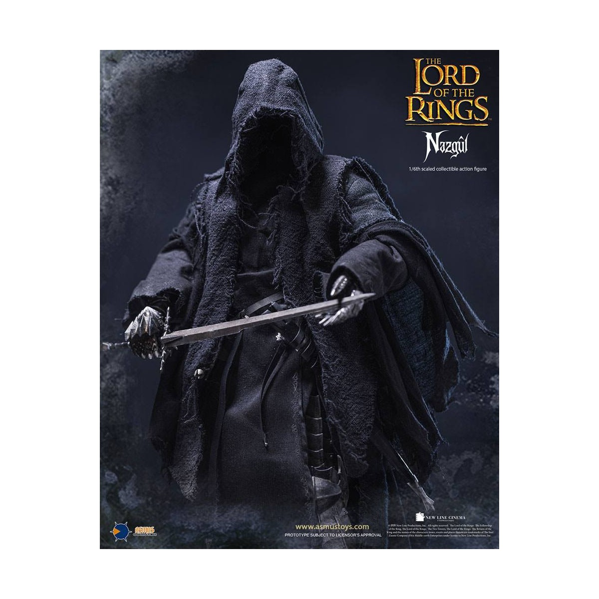 Asmus Toys - El Señor de los Anillos 1/6 Nazgûl - Ringwraith - LOTR
