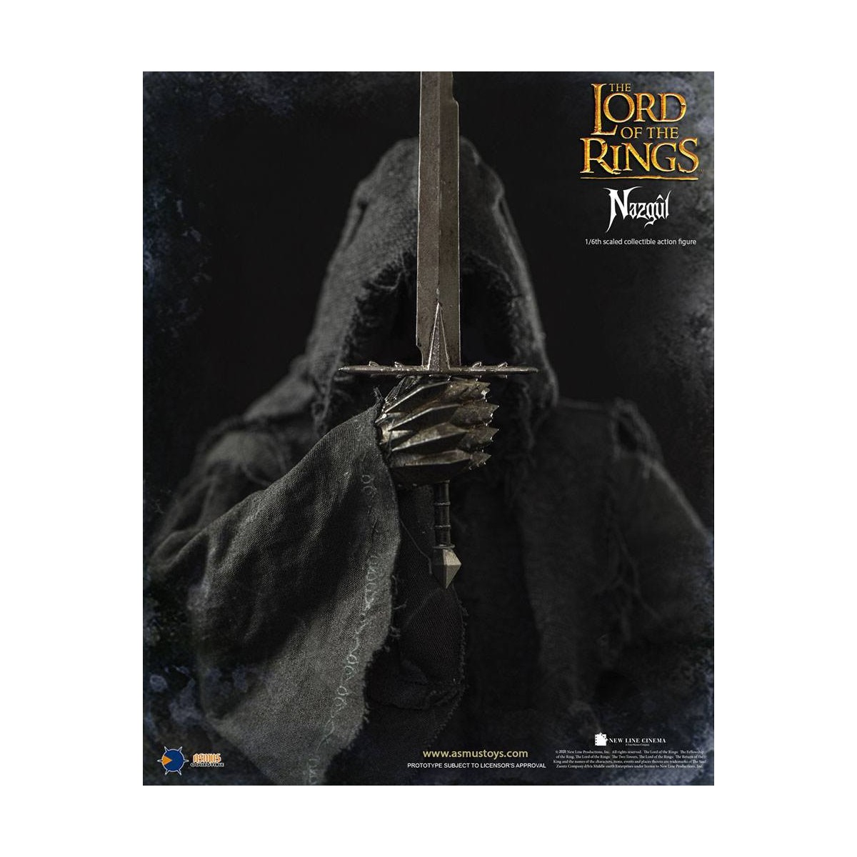 Asmus Toys - El Señor de los Anillos 1/6 Nazgûl - Ringwraith - LOTR