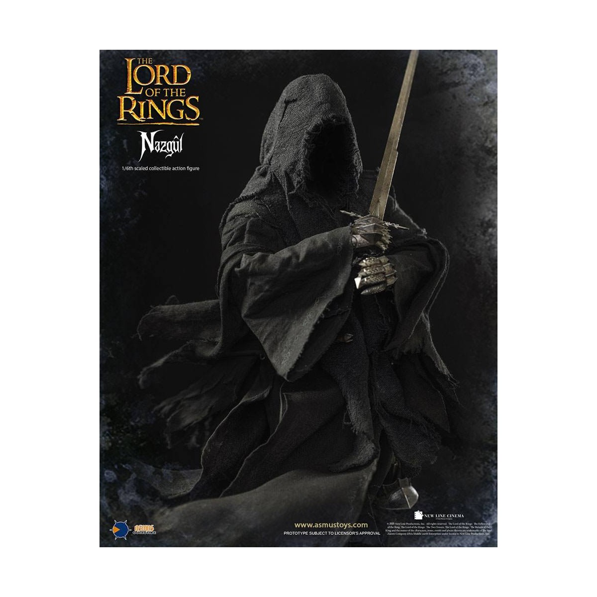 Asmus Toys - El Señor de los Anillos 1/6 Nazgûl - Ringwraith - LOTR