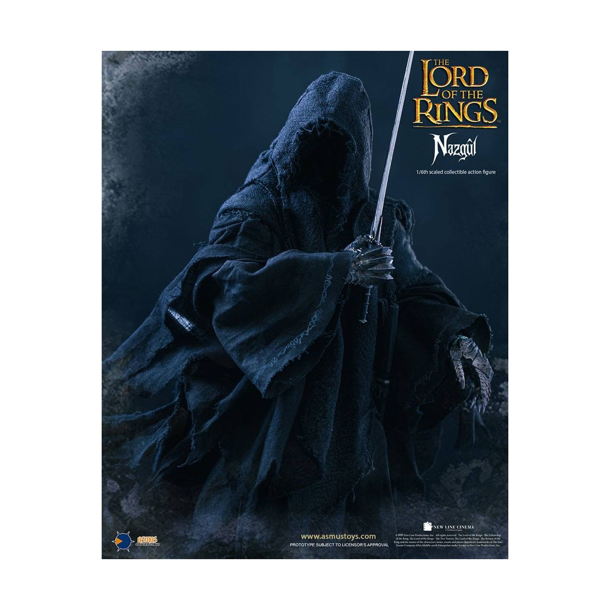 Asmus Toys - El Señor de los Anillos 1/6 Nazgûl - Ringwraith - LOTR
