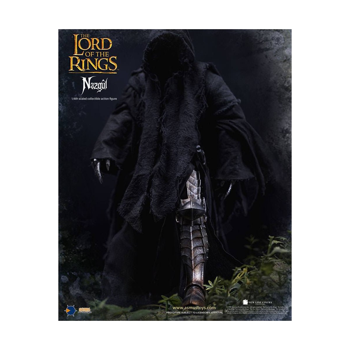 Asmus Toys - El Señor de los Anillos 1/6 Nazgûl - Ringwraith - LOTR