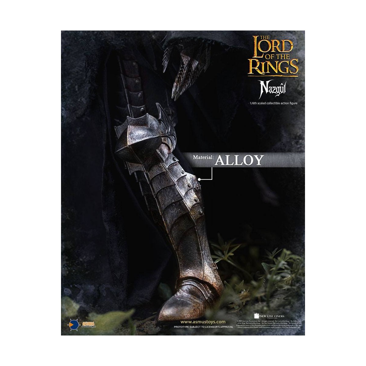Asmus Toys - El Señor de los Anillos 1/6 Nazgûl - Ringwraith - LOTR