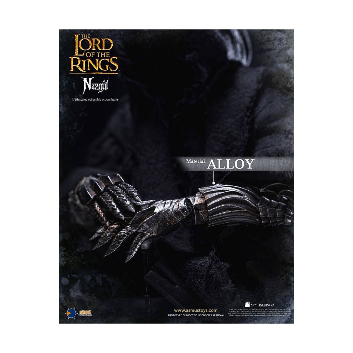 Asmus Toys - El Señor de los Anillos 1/6 Nazgûl - Ringwraith - LOTR