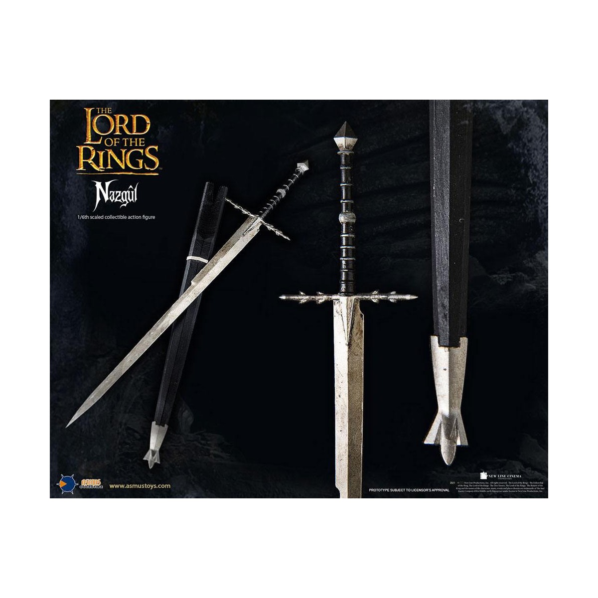 Asmus Toys - El Señor de los Anillos 1/6 Nazgûl - Ringwraith - LOTR