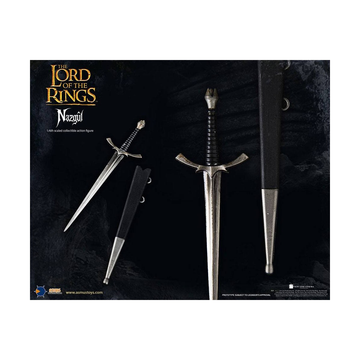 Asmus Toys - El Señor de los Anillos 1/6 Nazgûl - Ringwraith - LOTR