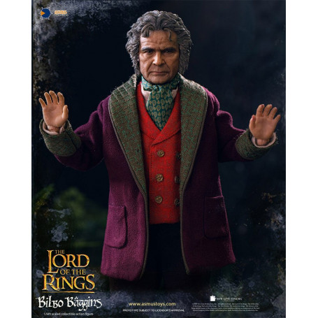 Asmus Toys - El Señor de los Anillos 1/6 figura de Bilbo Bolsón - LOTR