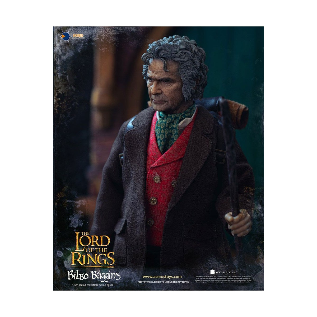 Asmus Toys - El Señor de los Anillos 1/6 figura de Bilbo Bolsón - LOTR