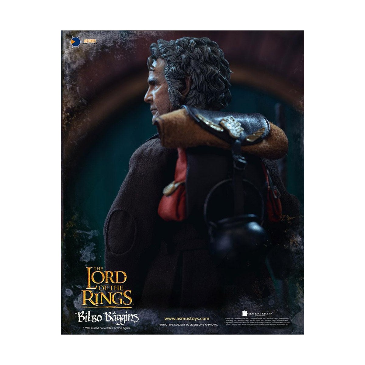Asmus Toys - El Señor de los Anillos 1/6 figura de Bilbo Bolsón - LOTR