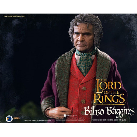 Asmus Toys - El Señor de los Anillos 1/6 figura de Bilbo Bolsón - LOTR
