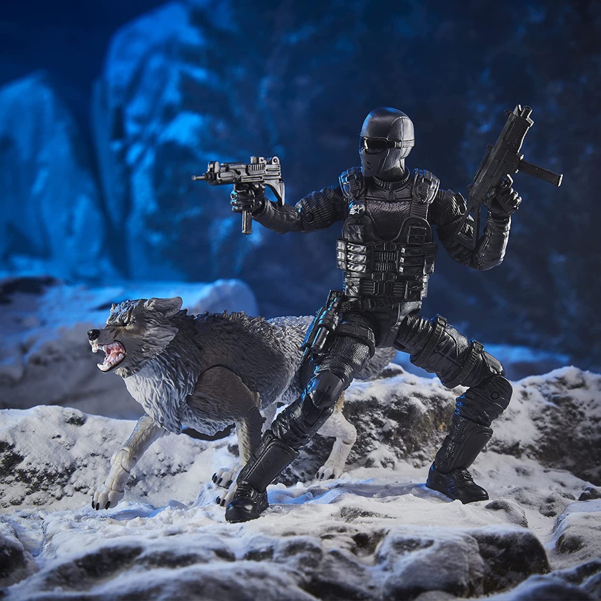 Hasbro G.I.JOE - Set de 2 figuras Ojos de serpiente y Timber Alpha Commando - Classified Series