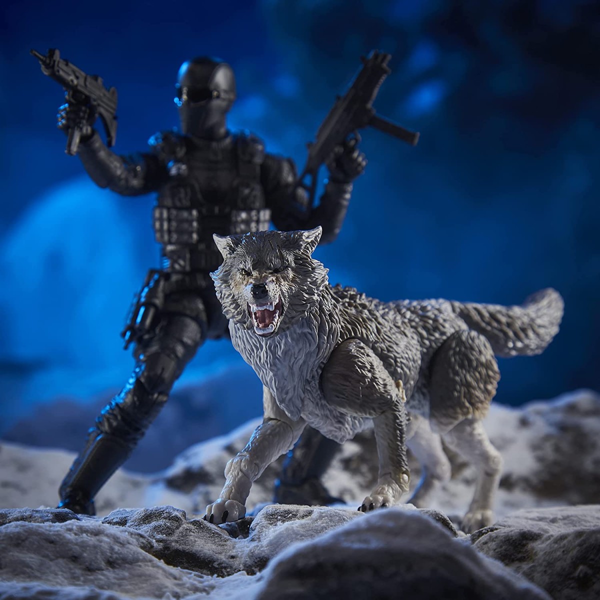 Hasbro G.I.JOE - Set de 2 figuras Ojos de serpiente y Timber Alpha Commando - Classified Series