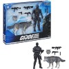 Hasbro G.I.JOE - Set de 2 figuras Ojos de serpiente y Timber Alpha Commando - Classified Series