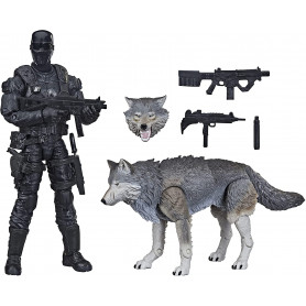 Hasbro G.I.JOE - Set de 2 figuras Ojos de serpiente y Timber Alpha Commando - Classified Series