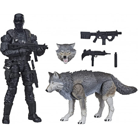Hasbro G.I.JOE - Set de 2 figuras Ojos de serpiente y Timber Alpha Commando - Classified Series