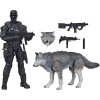 Hasbro G.I.JOE - Set de 2 figuras Ojos de serpiente y Timber Alpha Commando - Classified Series