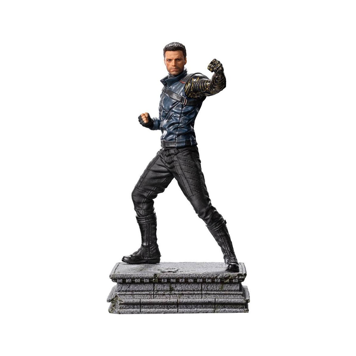 Iron Studios - Bucky Barnes - El Halcón y el Soldado de Invierno estatuilla 1/10 Art Scale