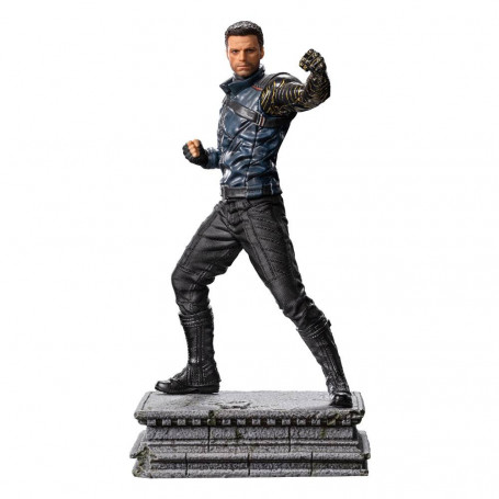 Iron Studios - Bucky Barnes - El Halcón y el Soldado de Invierno estatuilla 1/10 Art Scale