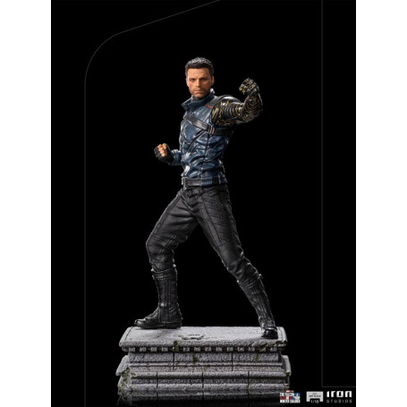 Iron Studios - Bucky Barnes - El Halcón y el Soldado de Invierno estatuilla 1/10 Art Scale
