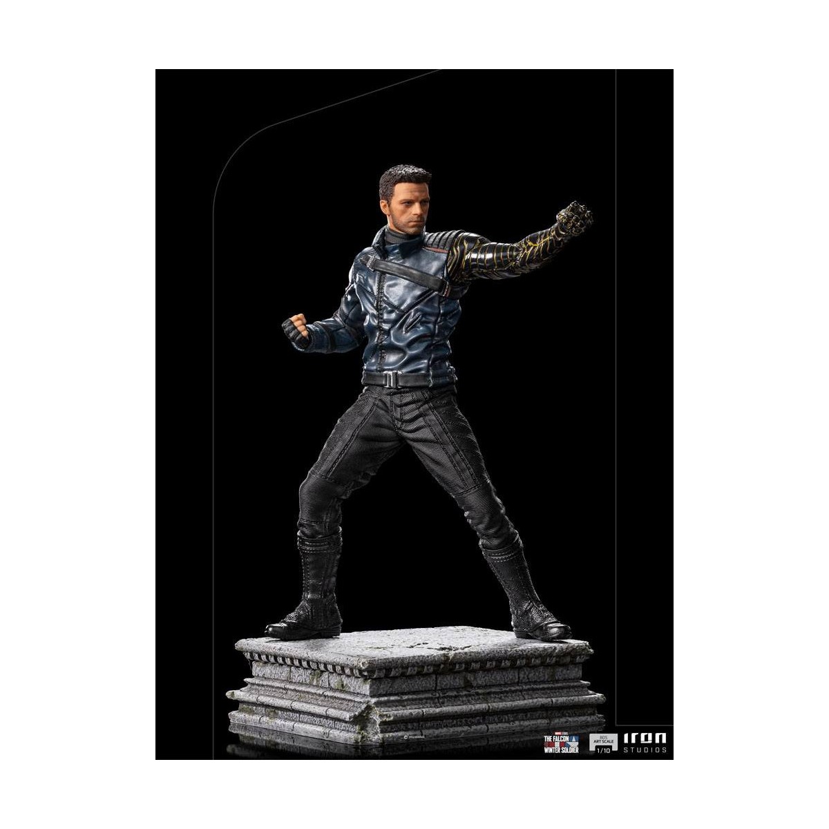 Iron Studios - Bucky Barnes - El Halcón y el Soldado de Invierno estatuilla 1/10 Art Scale