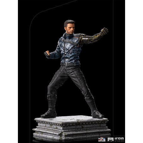 Iron Studios - Bucky Barnes - El Halcón y el Soldado de Invierno estatuilla 1/10 Art Scale