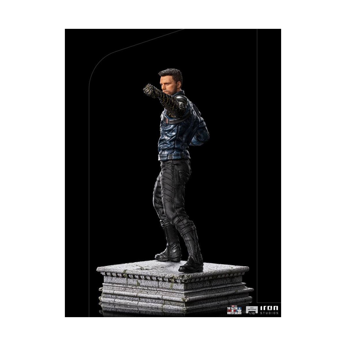 Iron Studios - Bucky Barnes - El Halcón y el Soldado de Invierno estatuilla 1/10 Art Scale