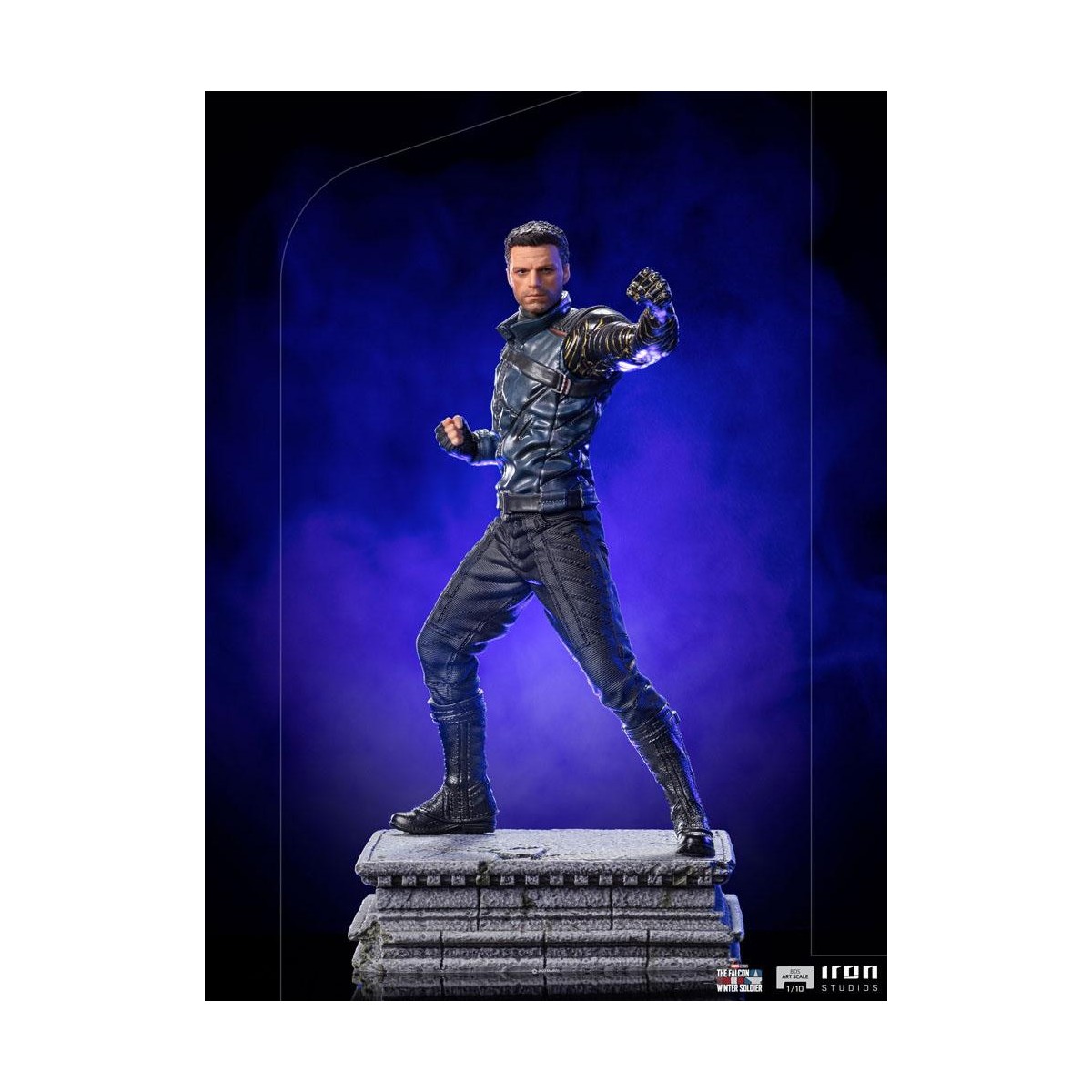 Iron Studios - Bucky Barnes - El Halcón y el Soldado de Invierno estatuilla 1/10 Art Scale