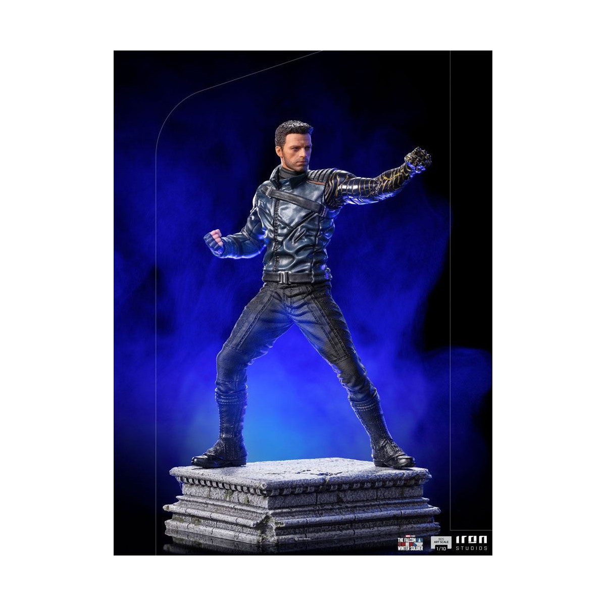 Iron Studios - Bucky Barnes - El Halcón y el Soldado de Invierno estatuilla 1/10 Art Scale