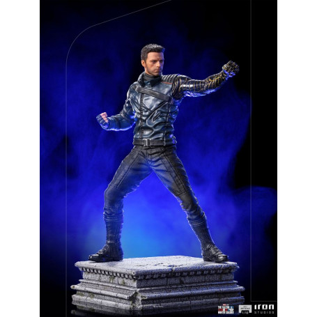 Iron Studios - Bucky Barnes - El Halcón y el Soldado de Invierno estatuilla 1/10 Art Scale