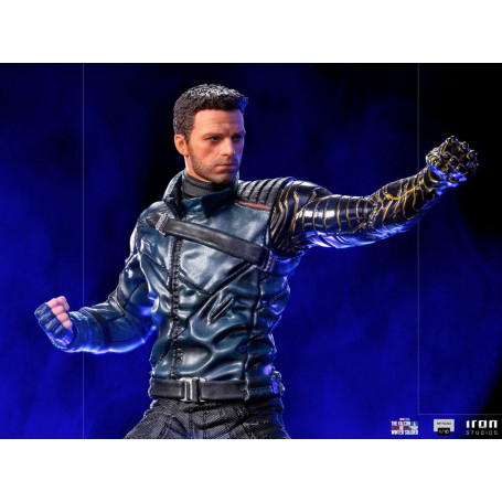Iron Studios - Bucky Barnes - El Halcón y el Soldado de Invierno estatuilla 1/10 Art Scale