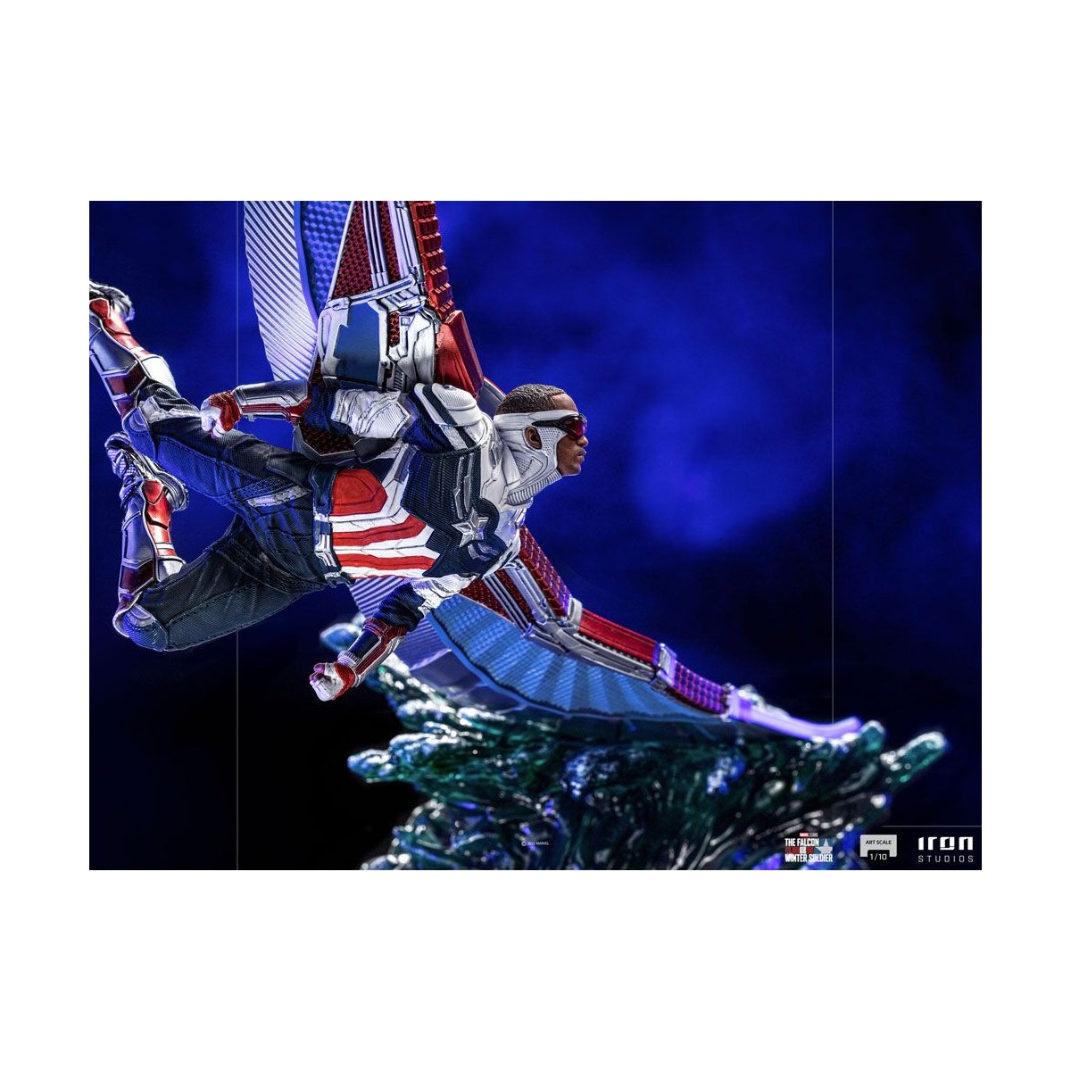 Iron Studios - Bucky Barnes - El Halcón y el Soldado de Invierno estatuilla 1/10 Art Scale