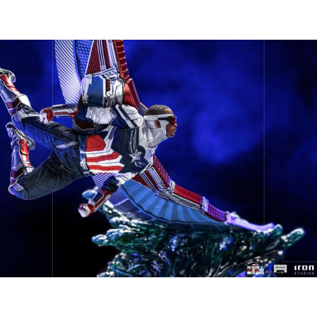 Iron Studios - Bucky Barnes - El Halcón y el Soldado de Invierno estatuilla 1/10 Art Scale