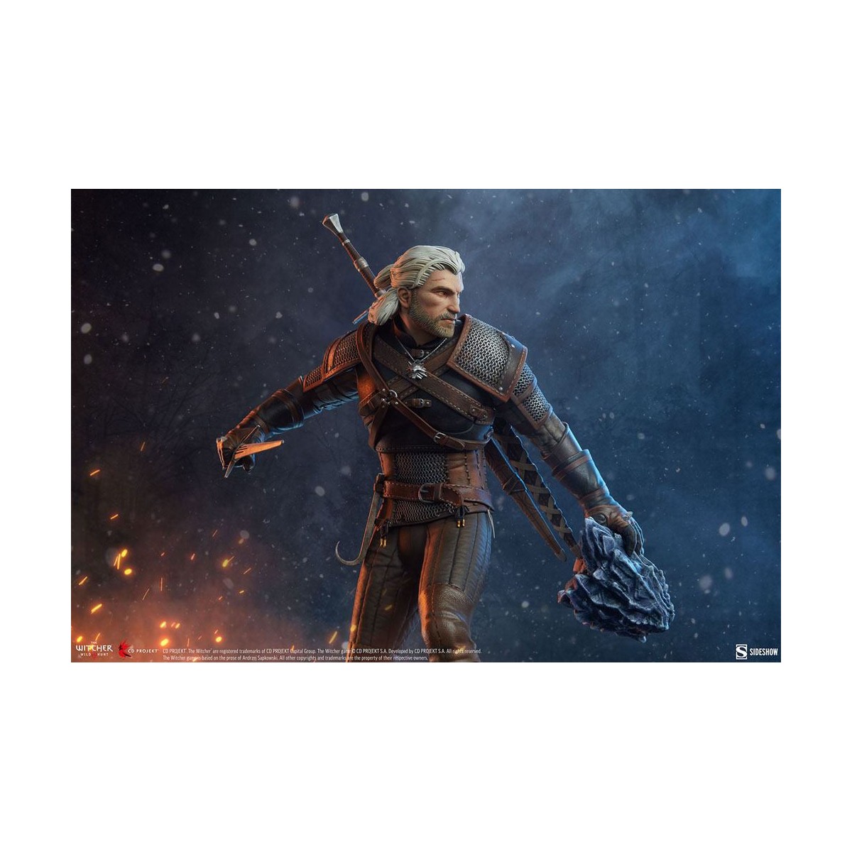Sideshow The Witcher 3: Wild Hunt - Geralt Formato Premium 1/4