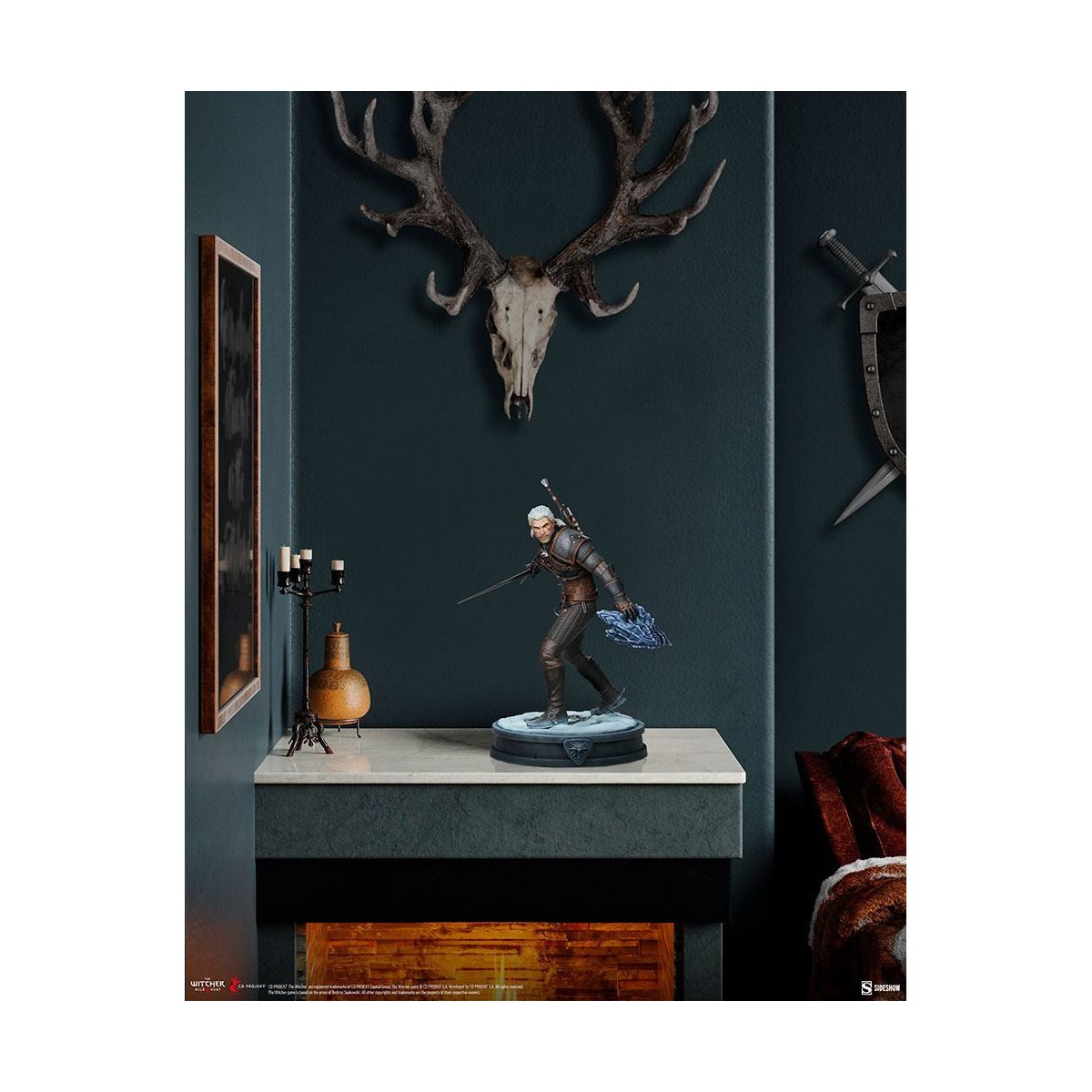 Sideshow The Witcher 3: Wild Hunt - Geralt Formato Premium 1/4