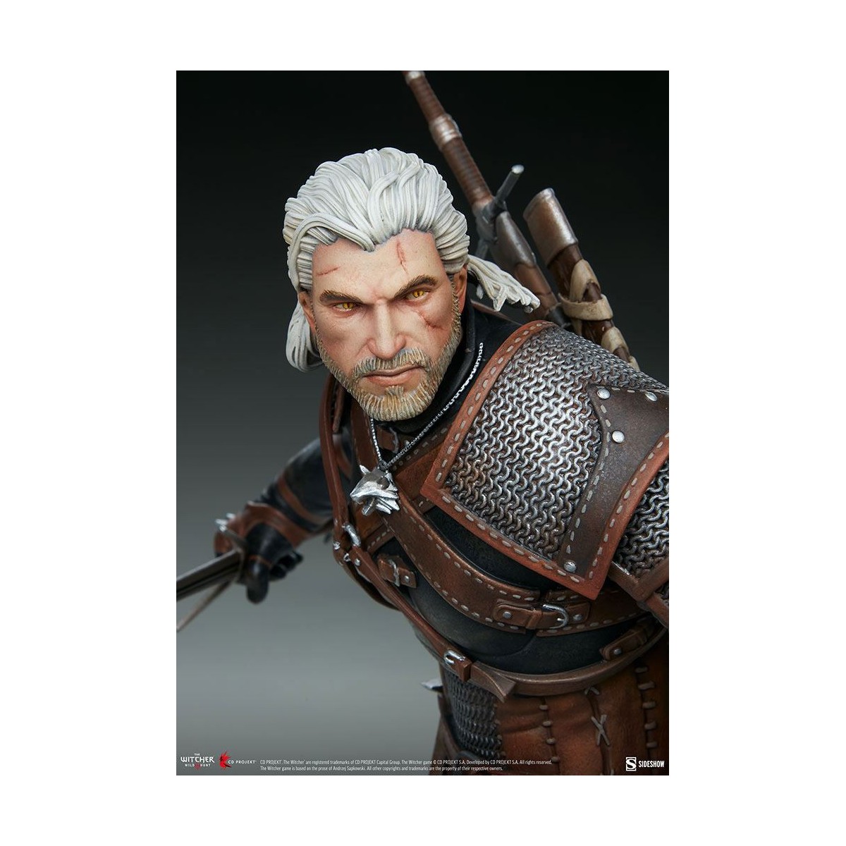 Sideshow The Witcher 3: Wild Hunt - Geralt Formato Premium 1/4