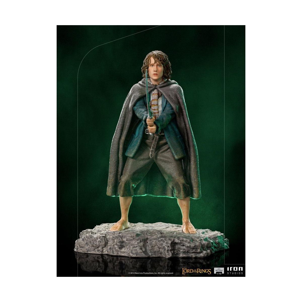 Iron Studios - Pippin - El Señor de los Anillos - LOTR estatua BDS Art Scale 1/10