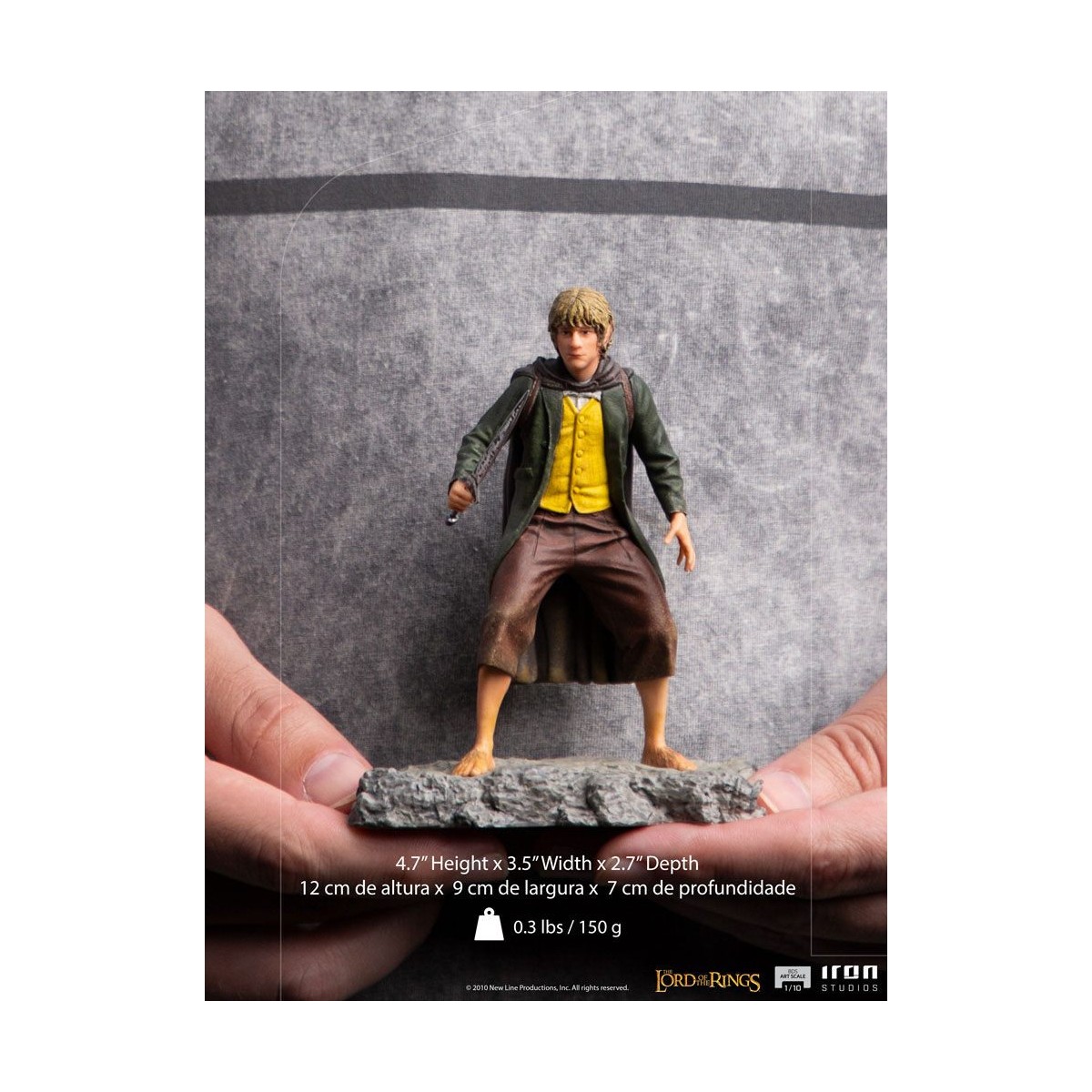 Iron Studios - Merry - El Señor de los Anillos - LOTR BDS Art Scale 1/10